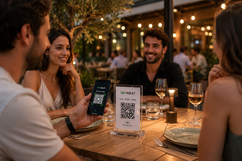 QR Tablet για Εστιατόρια και Ταβέρνες